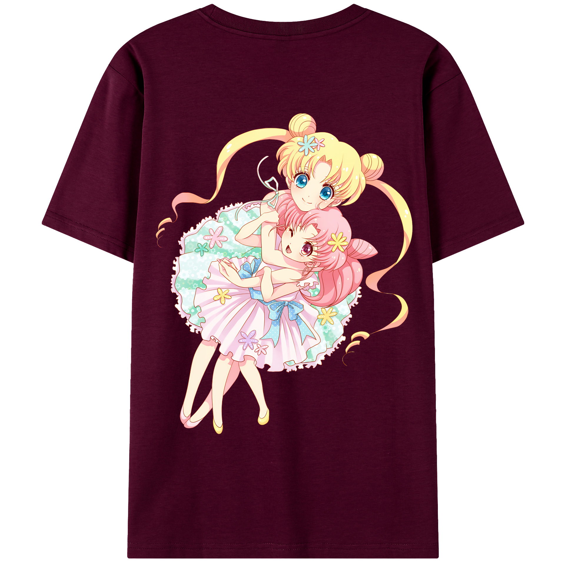 （画像用） 美少女戦士セーラームーン 愛野 美奈子 あいの みなこ Sailor Moon Aino Minako レディース半袖Tシャツ(バックプリント)